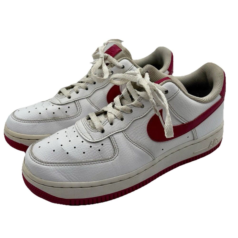 Nike Air Force 1 Women’s Size 7 Sneakers Shoes Wild Cherry AH0287-107 2019